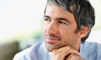 Man in therapy for career change